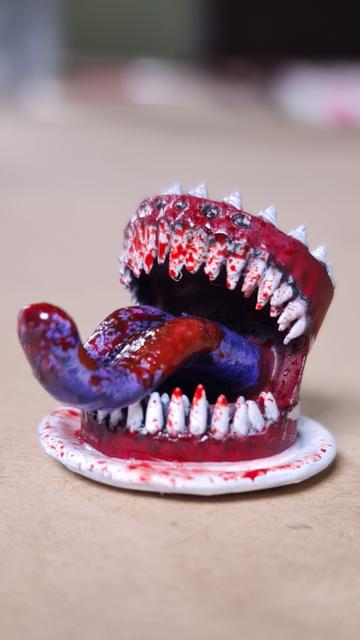 Birthday Cake Mimic - No Candles / Supported 3D model thumbnail