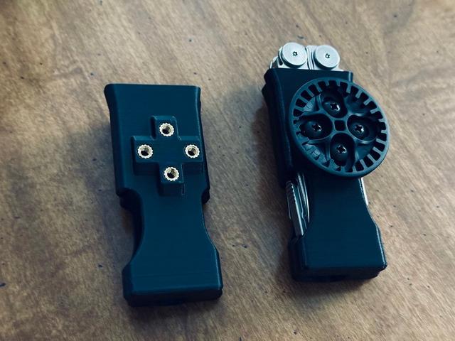 Leatherman Wave+ Locking Holster Tek-Mount Mini 3D model thumbnail