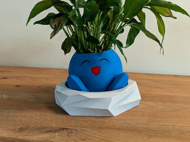 Rocky Saucer 3D model thumbnail