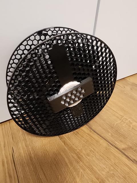 Prusament spool ends for Silica gel spool container 3D model thumbnail