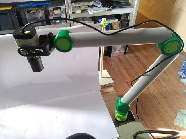 Camera holder with screw (1/4") 3D model thumbnail