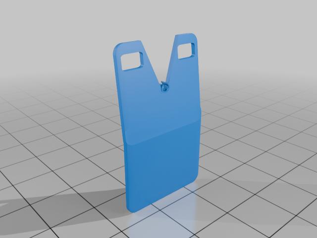 gun protecter 12.7 gun t72 tank 3D model thumbnail