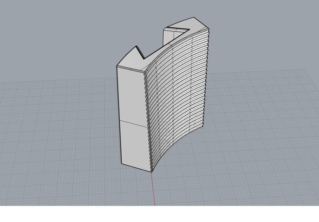 Makita DHP848 adapter 3D model thumbnail
