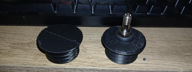 Pressure Test hose caps For 2nd Gen (1993 to 1997) Ford Ranger/Mazda B2000 (1 7/16 or 36mm ID hose)  3D model thumbnail