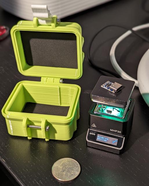 MHP30 Mini Hot Plate Travel Box 3D model thumbnail