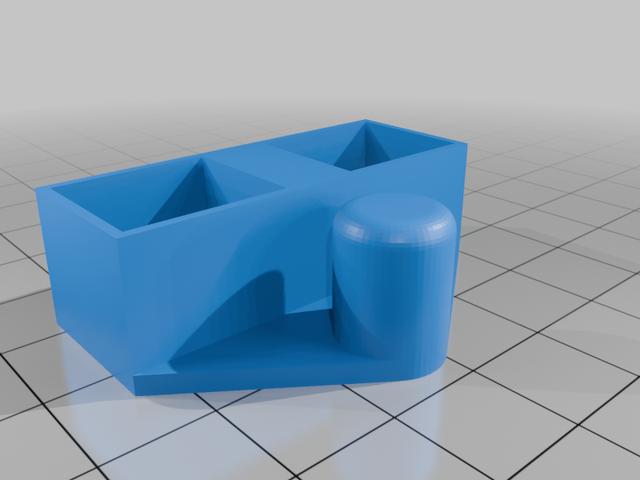Aufbewahrungstool für Spannbacken der Stifte 3D model thumbnail