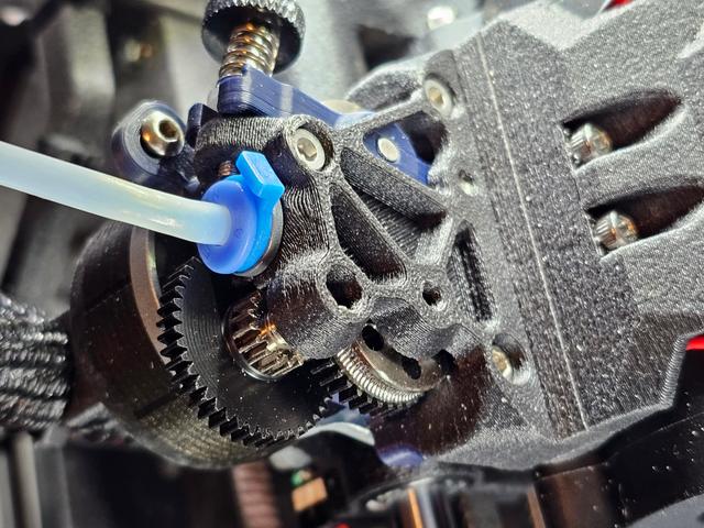 E3NG 1.2 - Integrated ProtoXtruder Body for ECAS Collet 3D model thumbnail