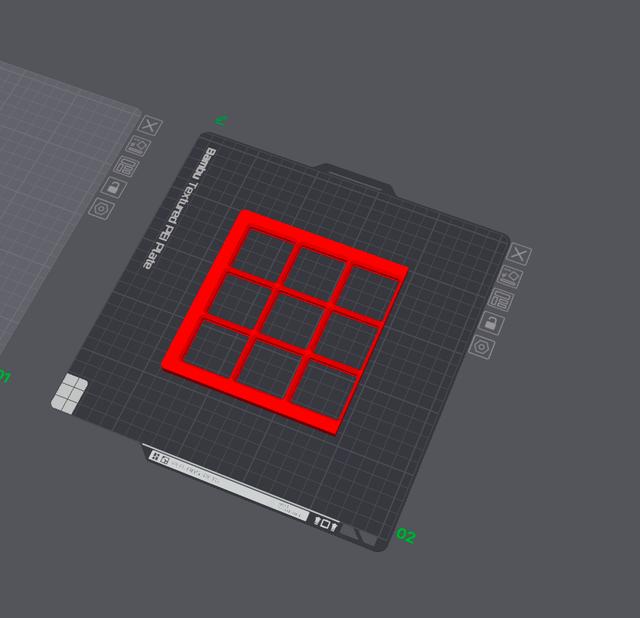 US General Mini Toolbox Gridfinity For Smaller Printers 3D model thumbnail