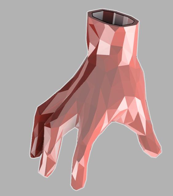 Low Poly Thing Pen Holder 3D model thumbnail