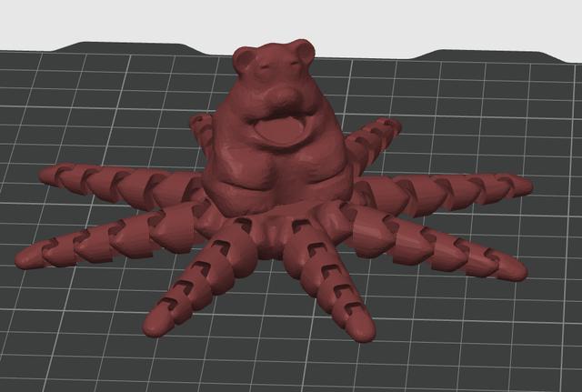 is that da freddy fasber octopus 3D model thumbnail