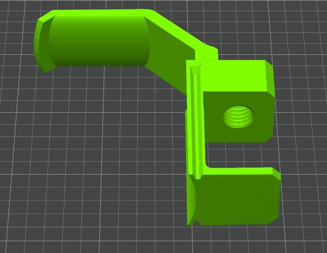 Remix - The Laptop saver - Clamp+HeadphonesHolder 3D model thumbnail