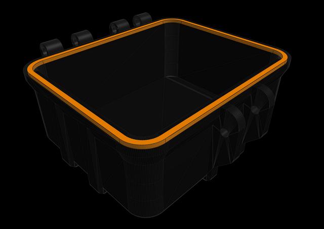 Seal for Rode Wireless Go II box 3D model thumbnail