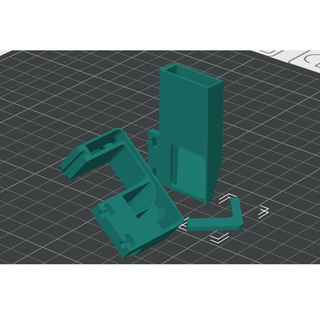 Chopped up Snapmaker  5015 Duct for easier printing.  3D model thumbnail
