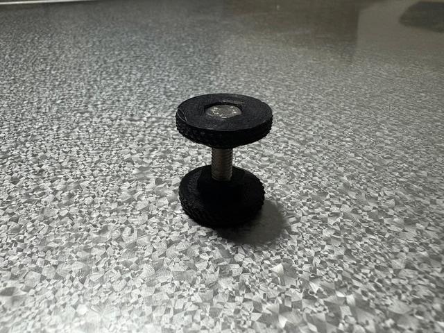 M5 press-fit screw and nut for Articulating Raspberry Pi Camera Mount 3D model thumbnail