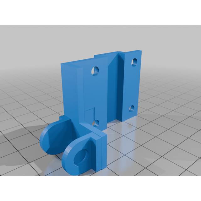 Collated & Modified Snapmaker A350 X-cable guide  3D model thumbnail