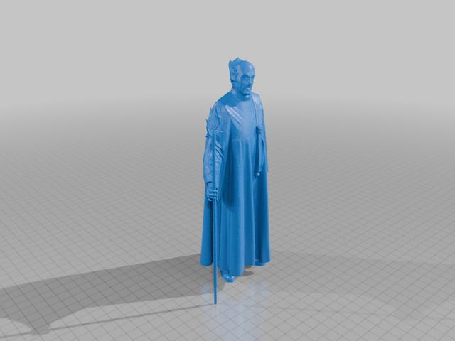 Minbari Leader Dukhat 3D model thumbnail