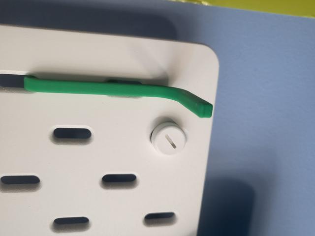 Ikea Skadis Hook Pin 3D model thumbnail