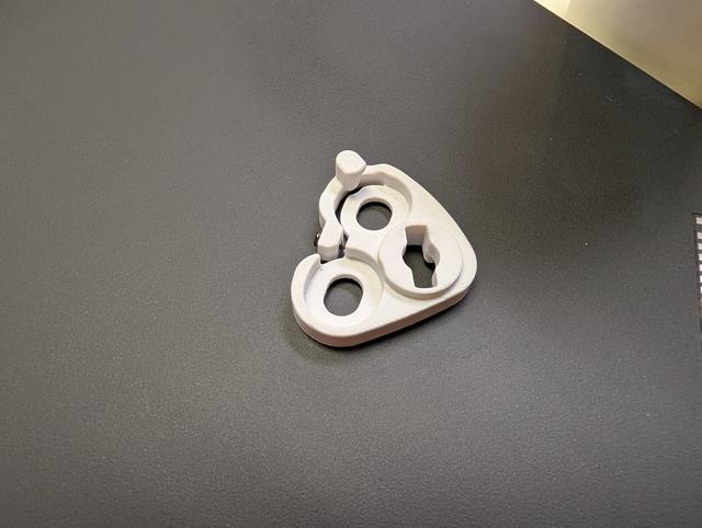 Improved Klim Krios / Nishua Enduro Hinge Plate (WIP – Read Note!) 3D model thumbnail
