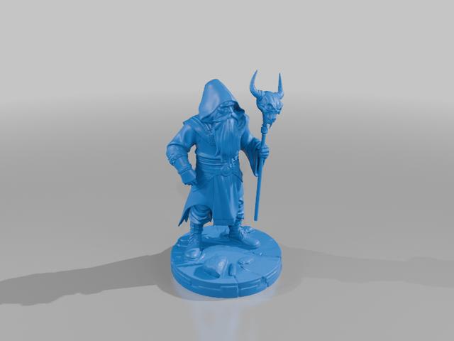 Dwarf Male All Core Classes Collection 3D model thumbnail