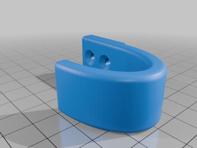 Simple Sword Wall Mount 3D model thumbnail
