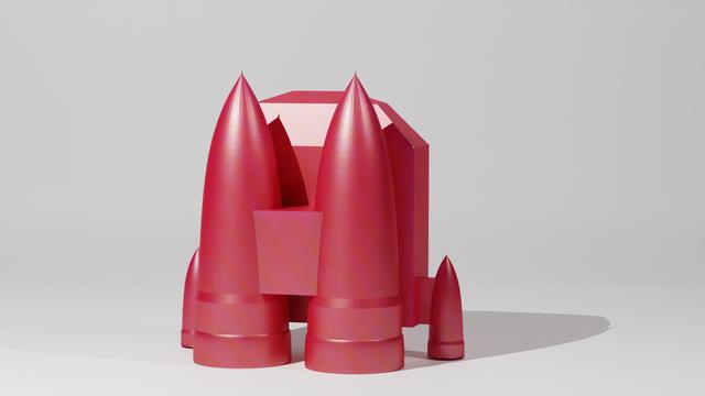 A Friggin Jetpack for Mini 13 3D model thumbnail