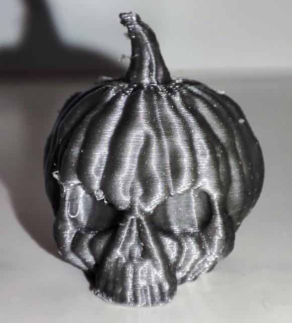 Lucky 13 Skullpkin Pumpkin head 3D model thumbnail