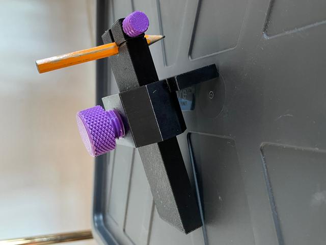 Thumb screw knob for M5 bolt 3D model thumbnail