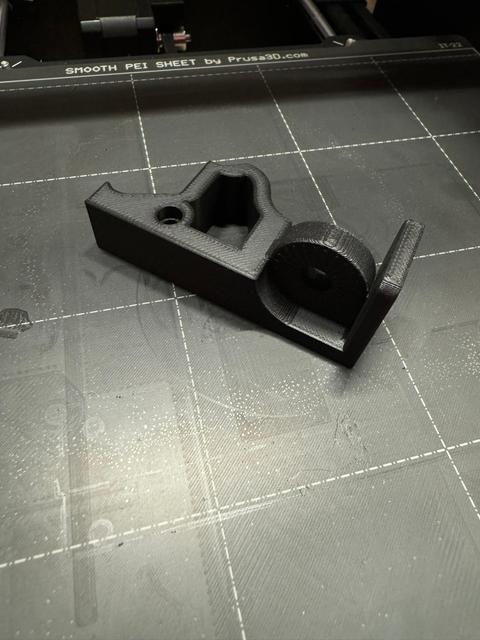 MK4 X-Axis Bracket for articulated Raspberry Pi Camera Mount (Added Support) 3D model thumbnail