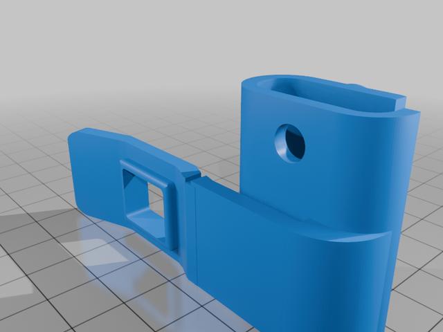 FUXTEC Reatining Clip harder filament 3D model thumbnail