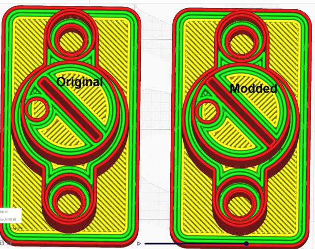 Filament cutter top for larger blades 3D model thumbnail