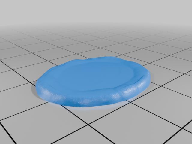 small pond 3D model thumbnail