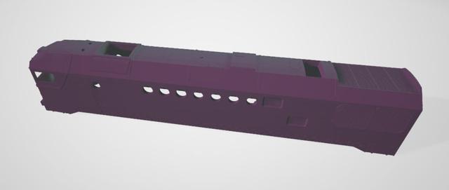 Locomotora de tren – archivo 3D listo para imprimir 3D model thumbnail