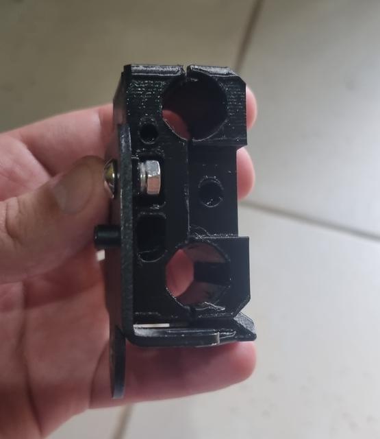 Stock toolhead adapter for Ender 3 NG (XC1) 3D model thumbnail