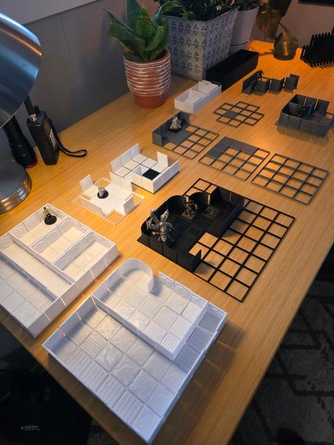 GridSmith Tavern Tile Set (Low Res Version) 3D model thumbnail