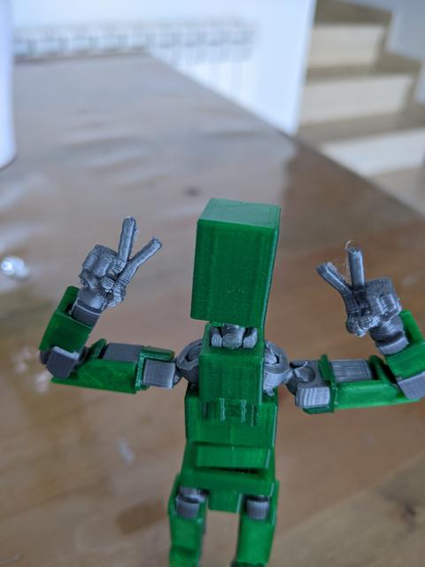LUCKY 13 ✌️ victory hand 3D model thumbnail