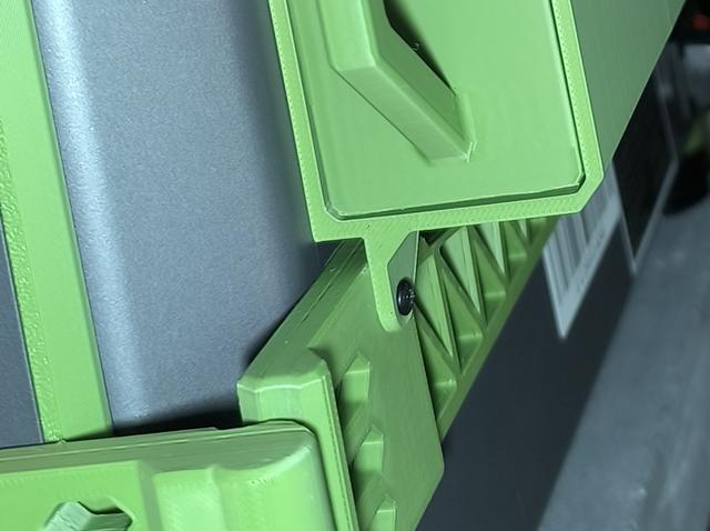 ECC Poop Chute with drawer For use with hinges 3D model thumbnail