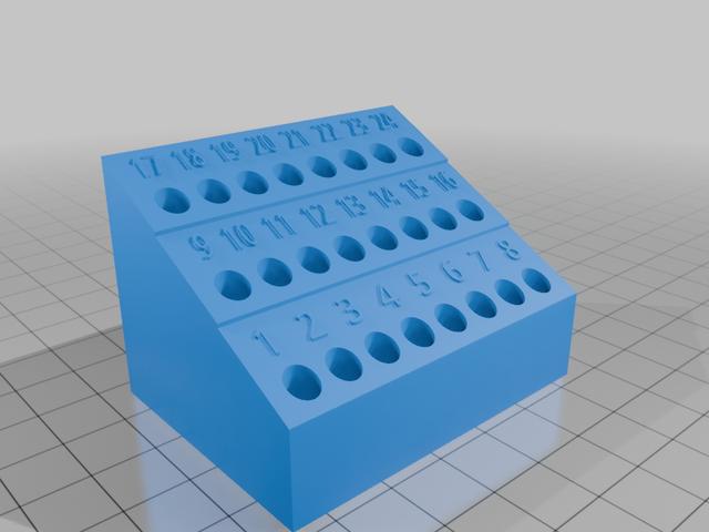 Fret Holders 3D model thumbnail
