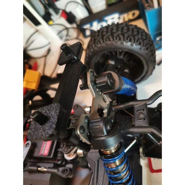 Hobao 10SC Bodypost front and rear 3D model thumbnail
