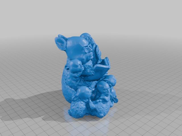The Rock Rabbit 3D model thumbnail
