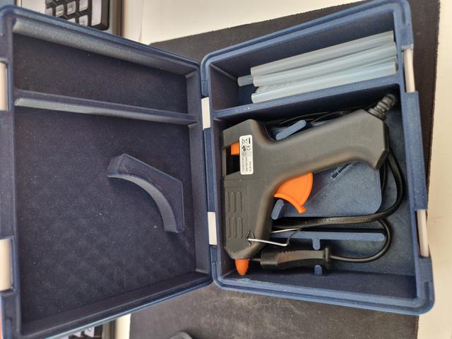 Hot Glue Gun Storage Box - bottom v2 3D model thumbnail