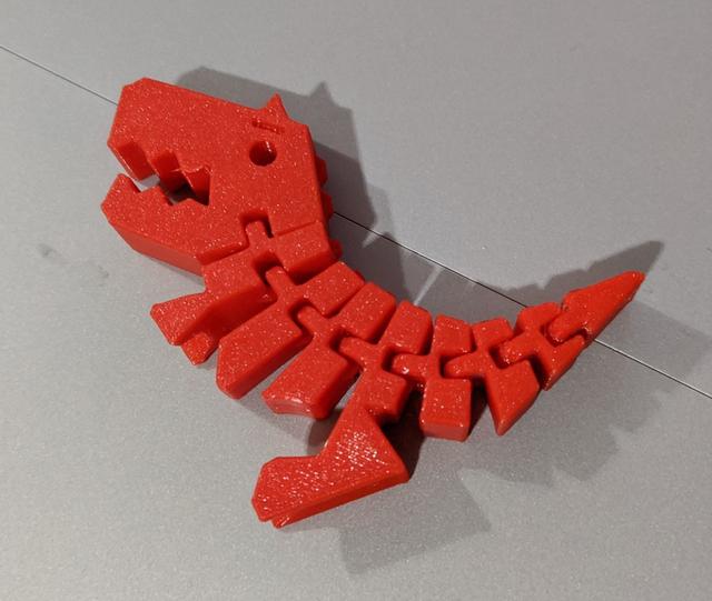 Flexi Carnotaurus 3D model thumbnail