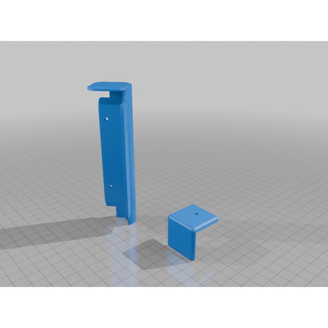 coin pour box supérieure CREALITY K2SE 3D model thumbnail
