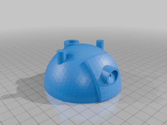 The Bullet Bot (Mark III) 3D model thumbnail