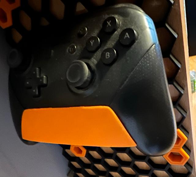 HSW Nintendo Switch PRO controller minimalistic 3D model thumbnail