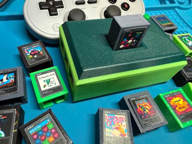 Ruca. A Pico 8 hardware console. 3D model thumbnail