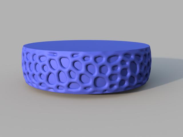 Voronoi Rotating Rings 3D model thumbnail