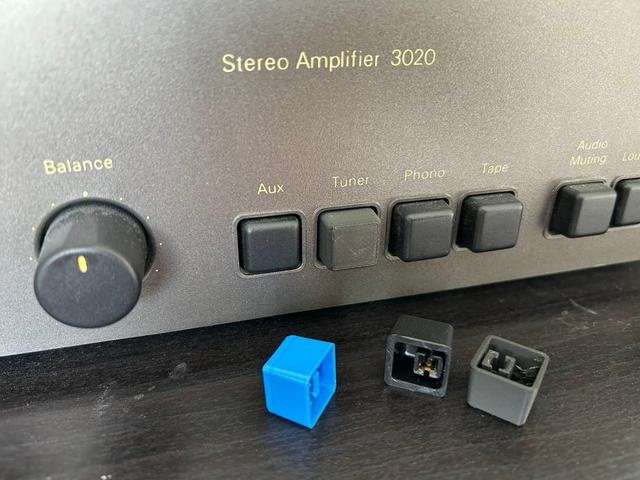 NAD 3020 Button 3D model thumbnail