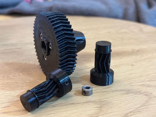 Tarmo5 herringbone gear 3D model thumbnail