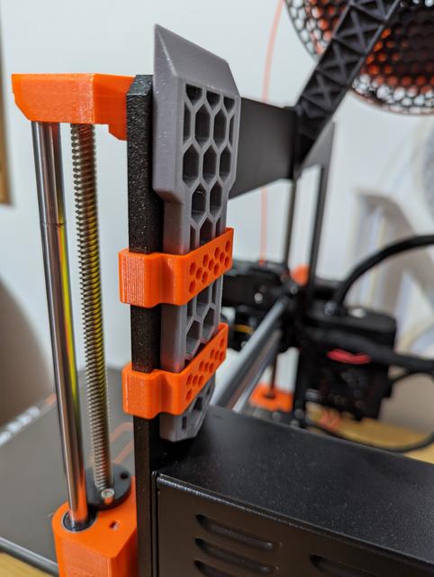 HexScraper holder bracket for Prusa MK3S+ 3D model thumbnail