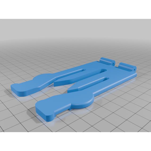 Holster Molle Mount Gen2 3D model thumbnail